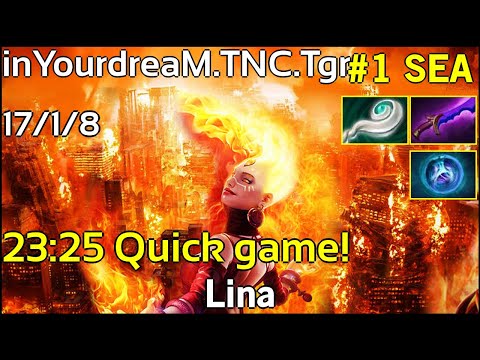 23:25 Quick game!  inYourdreaM [TNC.Tgr] Lina - Dota 2  7.19