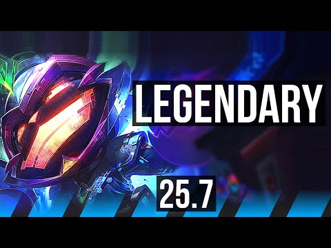 ZIGGS vs YONE (MID) | Legendary | EUW Diamond | 25.7