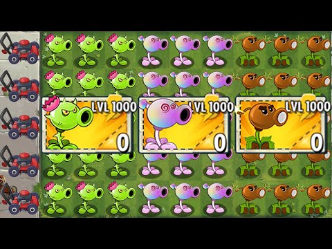 Plants vs Zombies 2 Final Boss | Every Premium Plant LEVEL 1000 Power-Up! vs Zomboss Battlez Zombot