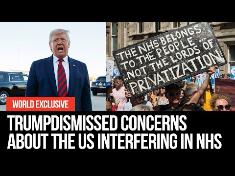 EXCLUSIVE: Trump Completely Dismissed Concerns About US Interfering In NHS | LBC Video