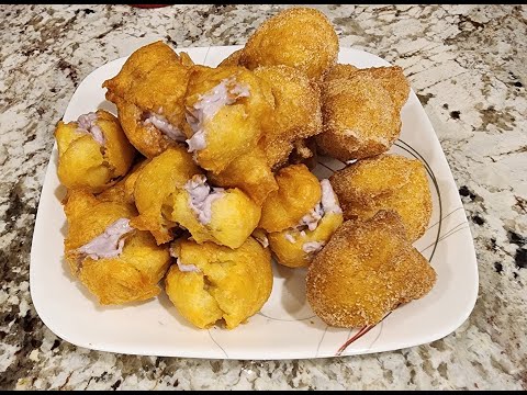 SONHOS-Portuguese Donuts, I add a little surprise to mine 😊 EASY & AWESOME! Yummy!