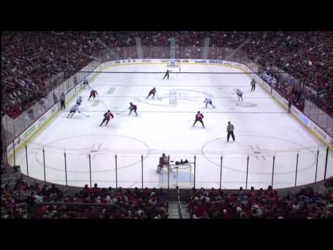 Franson Goal - Leafs 2 vs Capitals 3 - Dec 9th 2011 (HD)