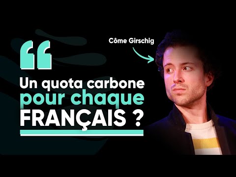 Un quota carbone pour chaque Français ? Côme Girschig