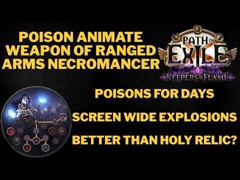 POE 3.27 Animate Weapon of Ranged Arms Necromancer
