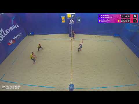 04:00 M. Motuznyi / M. Zapliusvichka - A. Yermakov / I. Ivanov 23.07.2022 | Winners Beach Volleyball