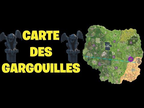 fortnite defis cauchemars danser devant differentes gargouilles - fortnite danser devant les gargouilles