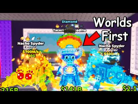 I Got WORLDS FIRST Tacorilla Crocodillo and Nacho Spider in Steal A Brainrot