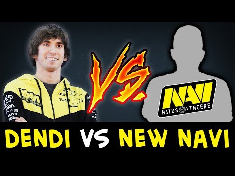 DENDI vs new NaVi offlane Blizzy — FIRST time