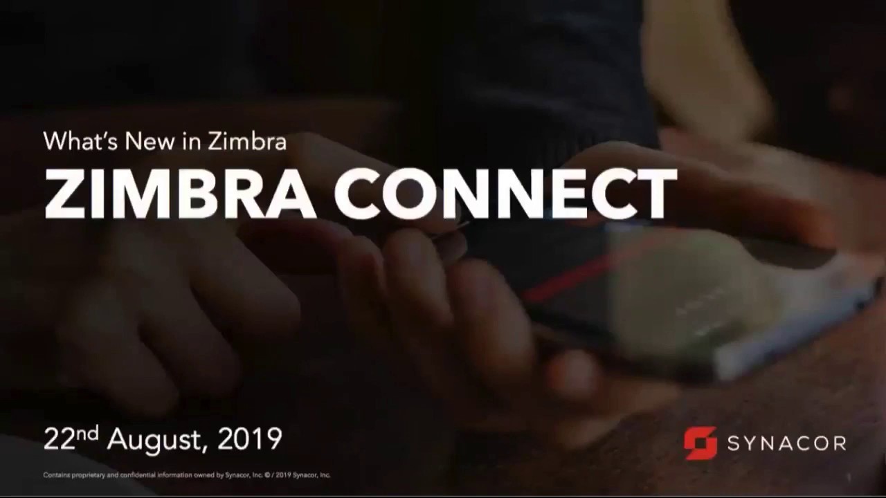 [What's New in Zimbra] Zimbra Connect