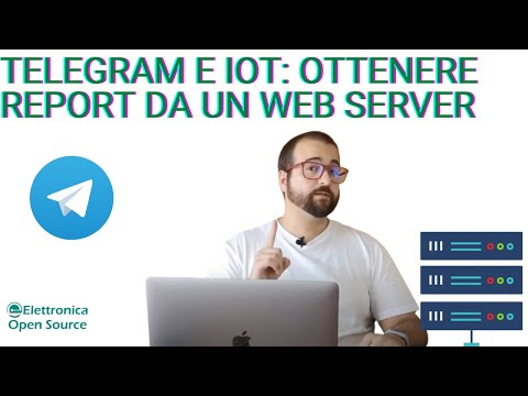 Telegram e IoT: ottenere un report da un web server