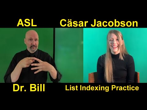 Start Learning American Sign Language ASL Lesson 01 ASLU Dr Bill https Lifeprint com