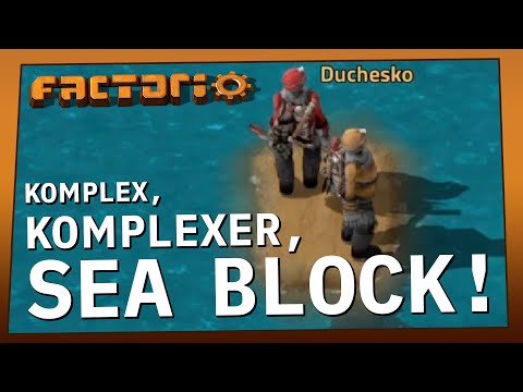 Komplex, komplexer, SEA BLOCK! | Bock auf Factorio-Mods