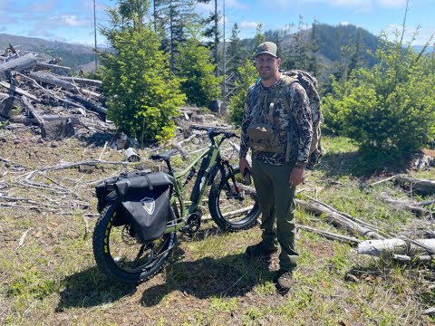 Bakcou EBike Ride video while scouting elk in the PNW.