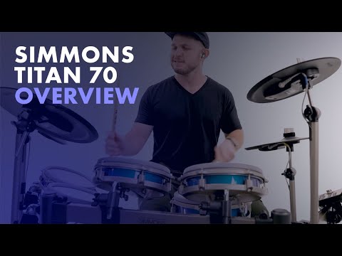 Unlock Your Creativity with The Simmons Titan 70 Electronic Drum Kit