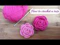 How to Crochet Rose Flower for Beginners