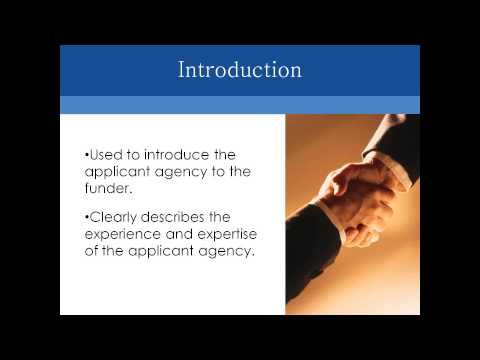 Grant Writing: Developing & Submitting a Killer Nonprofit Grant Proposal Video