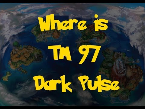 Where Is: TM 97 - Dark Pulse (Pokemon Ultra Sun/Moon)