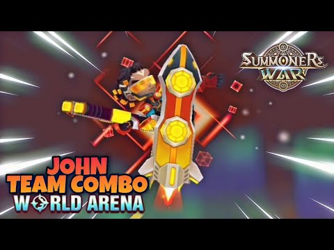 John Team Combo in World Arena Ep. 2 - Summoners War
