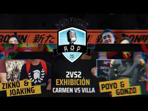 ZIKNO & JOAKING vs GONZO & POYO: EXHIBICIÓN | CARMEN vs VILLAHERMOSA | PRIMERA FECHA