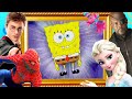 SPONGEBOB SQUAREPANTS Theme Song Sung By 68 Movies