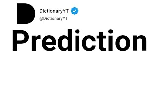 Prediction Synonyms | Thesaurus | Similar Words 