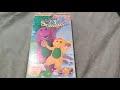 Barney 1 2 3 4 Seasons VHS Overview