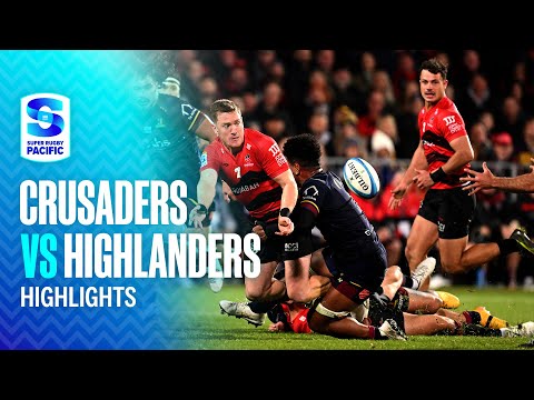 HIGHLIGHTS | Crusaders v Highlanders | Round 15, 2025