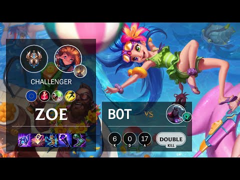 Zoe Bot vs Varus - EUW Challenger Patch 11.8