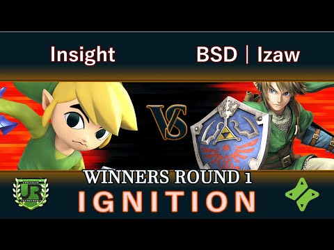 Ignition #110 WINNERS ROUND 1 - Insight (Toon Link) vs BSD | Izaw (Link, Ike)