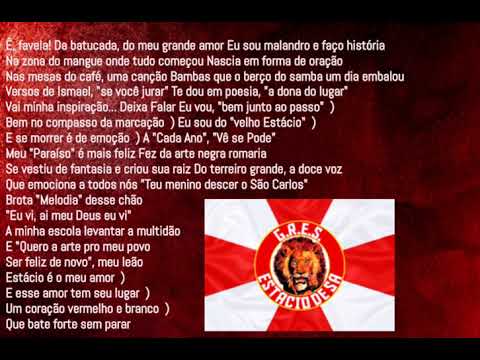 Estácio de Sa 2010 (Com Letra)