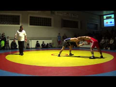 66 kg Freistil: Giorgi Baliashvili - Jens Steiniger 16:0 TÜ (SV Fahrenbach - ASV Schaafheim 15:23)