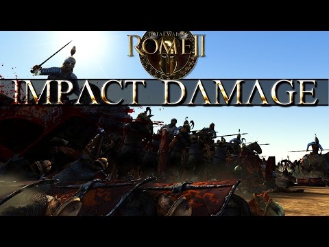 Total War Rome 2 Mechanics - Cavalry Impact Damage