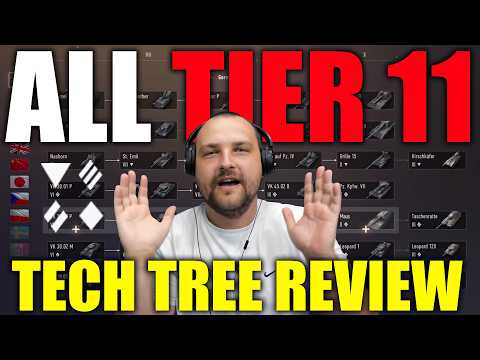 Every Tier XI Tank + Tech Tree Reviewed – Which Line Should You Pick?