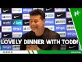 I had a VERY NICE dinner with Todd Boehly!  Pochettino upbeat after Chelsea 2-1 Bournemouth