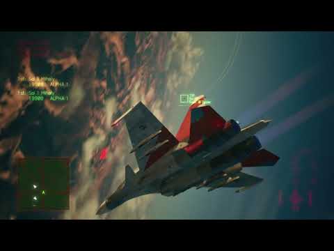 Ace Combat 7 / 1v2 on Roca Roja \ Sol 1 Mihaly vs Rook 10 & 11