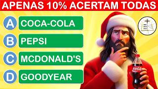 ✝️ 25 PERGUNTAS SOBRE JESUS CRISTO | ESPECIAL DE NATAL | QUIZ BÍBLICO