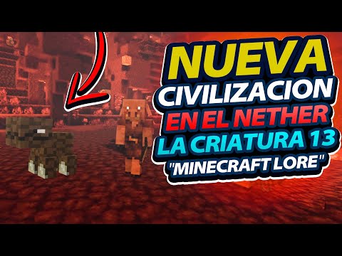 Miguel Gamer - NEW Civilization in the Nether (The Creature 13) - MINECRAFT LORE