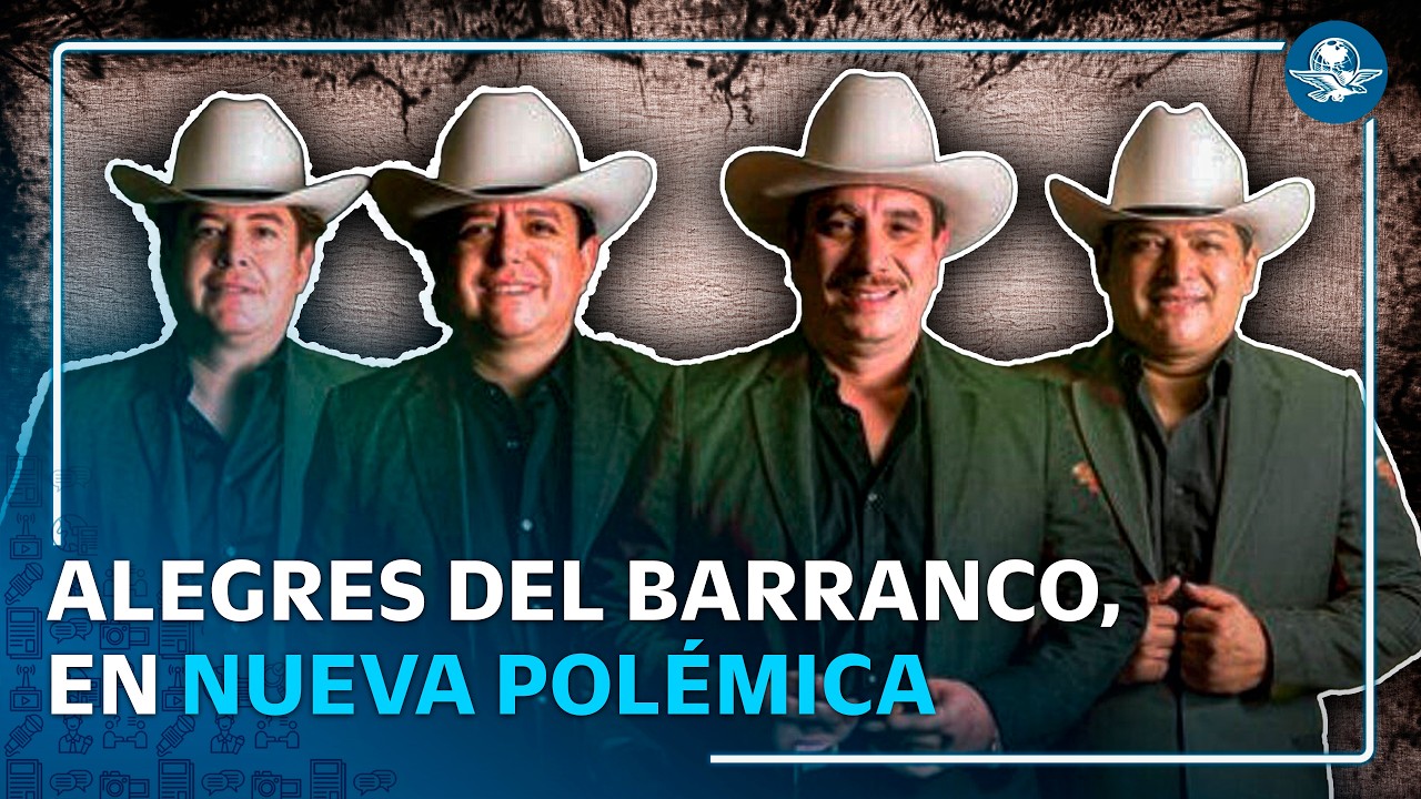 Los Alegres del Barranco defienden narcocorridos tras polémica