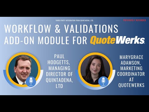 Workflow & Validations Third-Party Add-On Module Webinar