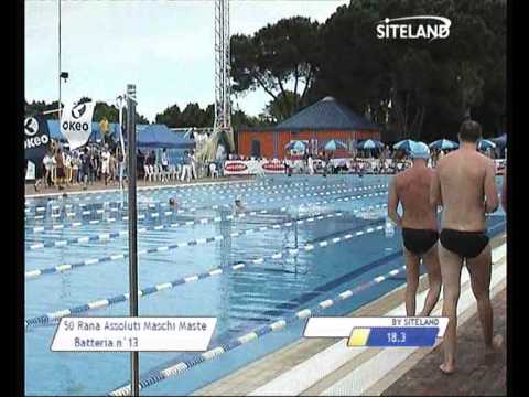 Serie 10 dei 50 Rana  Assoluti Maschi Master - 13 Memorial Andrea Bettiol