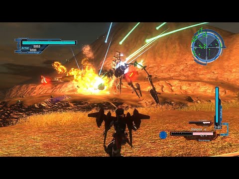 EDF Earth Defense Force 5 DLC 1 M 13 Engage Aliens 3 - Wing Diver Inferno
