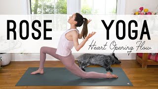 Rose Yoga  🌹 Heart Opening Flow
