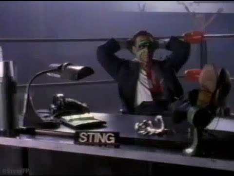 WCW Sting Monday Night Nitro Commercial "Just another day at the office"
