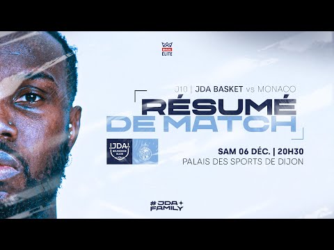 JDA DIJON 86 - 99 MONACO - J10 - Betclic ELITE 25/26