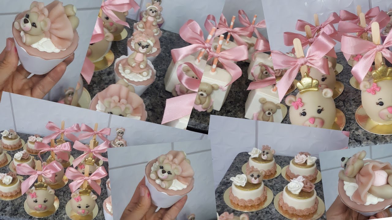 Doces URSINHA PRINCESA feito com pasta de leite