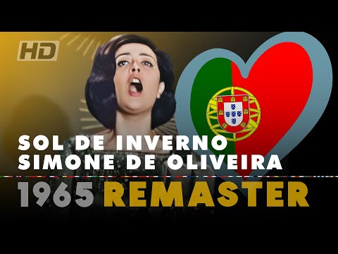 SOL DE INVERNO – SIMONE DE OLIVEIRA | Portugal 🇵🇹 | Eurovision Song Contest 1965 [HD Remaster]