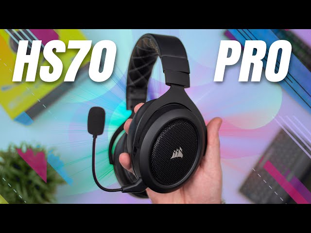 Tai Nghe Không Dây Corsair HS70 PRO WIRELESS Carbon