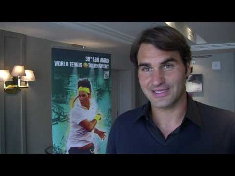 Federer komt naar Ahoy in 2012 (HD)