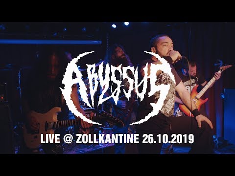 ABYSSUS (Greece) - Arkham Auditions 26.10.2019 Zollkantine Bremen
