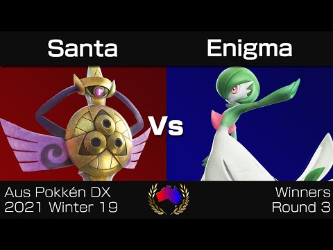 Aus Pokkén DX 2021 Winter 19 - Winners Round 3: Santa (Aegislash) vs. Enigma (Gardevoir)
